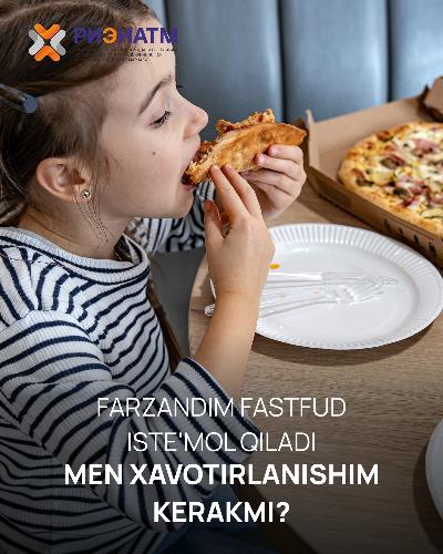 Is your child increasingly reaching for burgers, fries and carbonated drinks? 