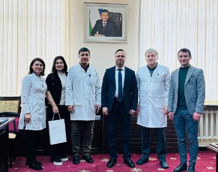 Во благо человека! Ведущий азербайджанский бариатрический хирург, исследователь доктор Фарид Рафиев посетил РСНПМЦЭ Эндокринологии имени академика Ё.Х. Туракулова