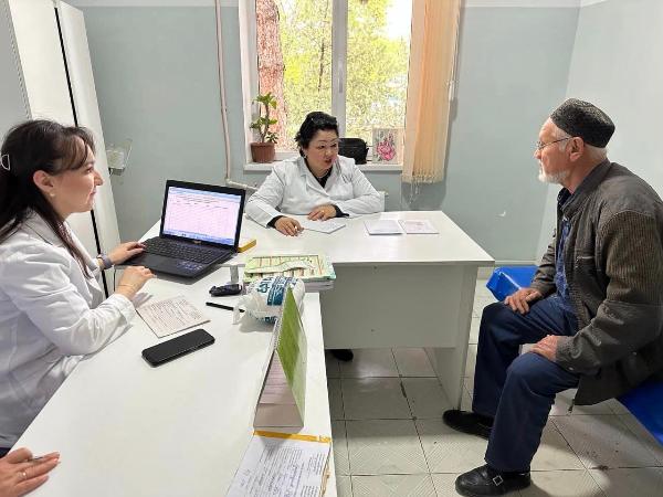 Инсон қадри учун! 2023 йил 5 апрель куни куни “Саломатлик сайллари” тадбири доирасида Жомбой туман