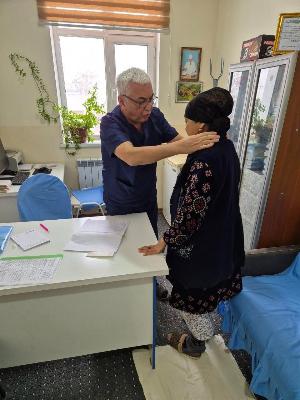 For the benefit of man! On February 13-14-15, Dr. Alimdjanov Nusrat Amilovich and surgeon of the Department of Reconstructive and Plastic Surgery, Shokirov Hamidulla Shukurullaevich visited the Khorezm region and performed the most complicated surgical 