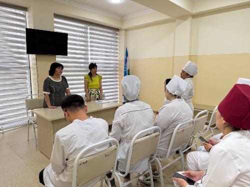 On June 19, 2025, services were studied at the 41st Family Polyclinic in Shaikhantohur district