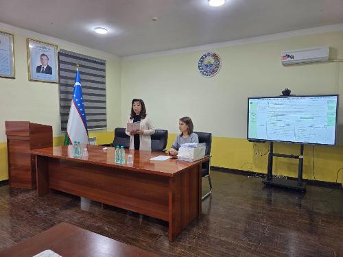 From January 14 to 16, 2026, A.O. Kholikova, together with employees of the Kashkadarya branch of the Center in the Kashkadarya region, conducted practical activities.