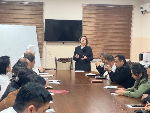 For human dignity! Process. An event was held at the Fergana branch of RNPMCE on the occasion of Medical Workers' Day and World Diabetes Day on November 14.