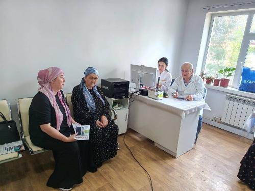 Янгийўл шахрида қандли диабет скрининг акцияси давом этмокда!