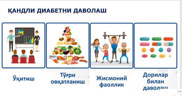 Inson qadri uchun ! "QANDLI DIABET MILLIY MAKTABI"