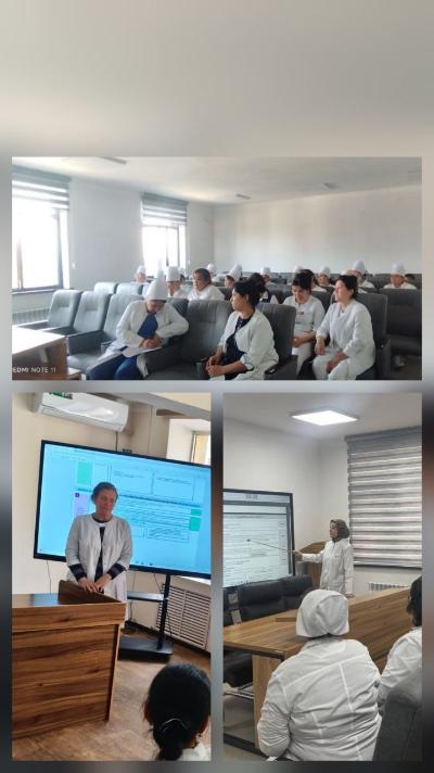 District supervisors in Tashkent completed training in patient routing for six endocrine conditions and received instructor certificates upon completion.