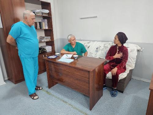 For human dignity! Rashitov Murad Mukhamedjanovich came to the Andijan branch of the center.