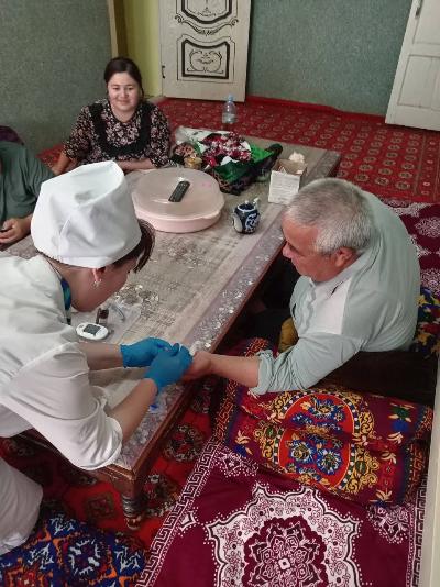  A demonstration workshop on early detection of diabetes mellitus was held for practical nurses and patronage nurses working in the Shawot area