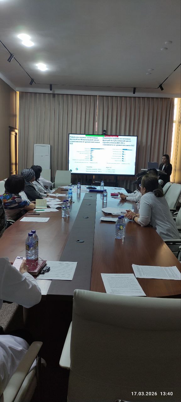 2026-йил 16-март куни Ё.Х.Тўрақулов номидаги Эндокринология РИЭИАТМда 14.00.03 - "Ендокринология" ихтисослиги бўйича илмий семинарнинг навбатдаги йиғилиши бўлиб ўтди.