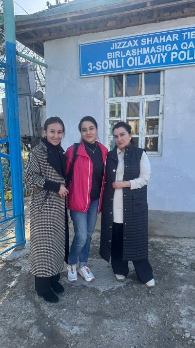 Т.ф.н Диёра Инагамова томонидан Жиззах шаҳри Кўп тармоқли поликлиникада 25 нафар аҳолини чуқурлаштирилган тиббий кўрикдан ўтказилди